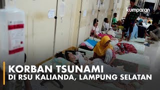 Korban Tsunami di RSU Kalianda, Lampung Selatan