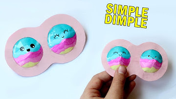 How to Make a Simple Dimple | DIY Simple Dimple | DIY Fidget Toy!!
