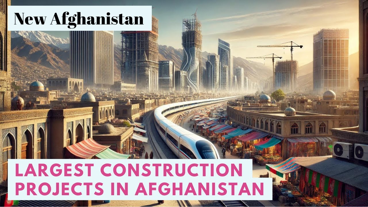 The Largest Mega Projects Under Construction In Afghanistan - YouTube