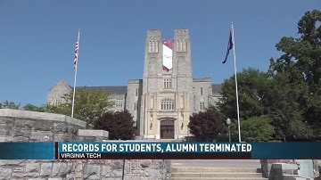 Virginia Tech Records Terminated for Some Students, Alumni