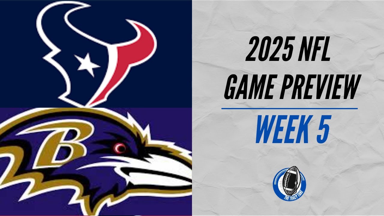 Baltimore Ravens vs Houston Texans | Week 5 Game Preview - YouTube