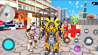 オプティマス プライム複数変身 - ジェット ロボット カー ゲーム 2021 - Android ゲームプレイ #10 screenshot 1