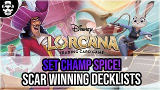 SCAR WINNING DECKLISTS!
Welcome to Lorcana Villain! A channel dedicated to the Disney Lorcana TCG!
Today we are looking at a whole bunch of Set Championship Decklists that took home the Scar Promo!
Check out the origins of Kiwi Bird Blue Steel on @harlansweete channel
https://www.youtube.com/watch?v=VZY_PsS4oHE&t=165s
Follow me on X!
https://twitter.com/LorcanaVillain
Dragon Shield Affiliate:
https://dragonshield.com/?ref=lorcanavillain
Code - villain5 for 5% off!
Check out Cardmarket for all your TCG needs!
https://www.cardmarket.com/en/Lorcana
00:00 - Intro
01:52 - Amber Ruby
16:13 - Emerald Steel
23:47 - Emerald Sapphire Discard
27:36 - Amber Steel Diggy Hole
31:24 - SteelSong
37:08 - Amber Amethyst
39:05 - Blurple
46:05 - Blue Steel
50:48 - Outro
Intro:
Music: Lavender Tower Remix - Glitch City
Music Link: https://www.youtube.com/watch?v=exwguP4LdB0
Check out my other Lorcana content!
- NA VS EU Cross Continental Challenge Decklists!
https://youtu.be/ITL91DKkS0g
- Azurite Sea PACK RUSH
https://youtu.be/6FsH4Uew0Go
- Set 6 Rogue Decklists!
https://youtu.be/6i7dL_FZWO0
- Lorcana Villain Lore!
https://youtu.be/qxwoVGWl0tA
- Pokemon Channel!
https://www.youtube.com/@UC3mIlUF4TWqVo-SxltoCk1A
#lorcana #decklists #meta #top8
Lorcana Villain uses trademarks and/or copyrights associated with Disney Lorcana TCG, used under Ravensburger’s Community Code Policy
https://cdn.ravensburger.com/lorcana/community-code-en)
We are expressly prohibited from charging you to use or access this content.
Lorcan Villain is not published, endorsed, or specifically approved by Disney or Ravensburger.
For more information about Disney Lorcana TCG, visit
https://www.disneylorcana.com/en-US/ SCAR WINNING DECKLISTS!