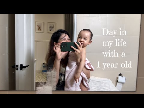 Mom’s Diaries | Day in my life with a 1 year old | Full time mom