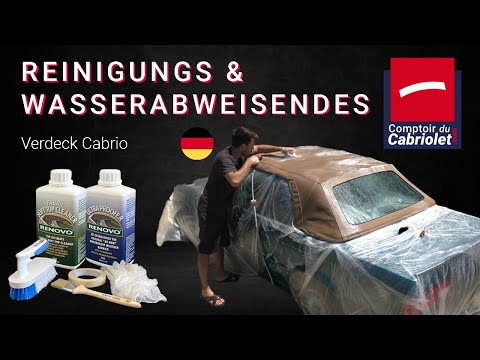 Renovo reinigungs & wasserabweisendes kit