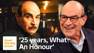 Poirot Star Sir David Suchet Opens Up About His Life and Career in New Tour | Good Morning Britain