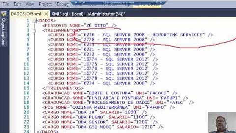 XML no SQL Server 95