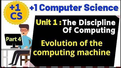 Part 4|+1 Computer Science Unit1:The Discipline of Computing|Plus One CS classes in malayalam