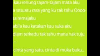 Najwa Latiff -- Cinta Muka Buku [LIRIK]