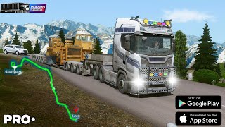 🚚 Truckers of Europe 3 🛣️ Mining truck chasis delivery from Stuttgart to Lech ✅ Long haul