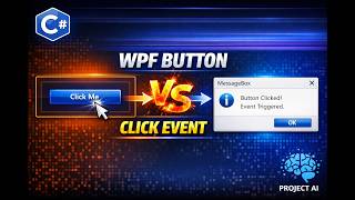 WPF Button Click Event in C# 🔥 | Show MessageBox (Beginner Guide)