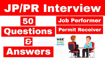Job Performer interview questions and answers / Work Permit Receiver interview questions for fresher