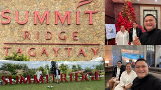 SUMMIT RIDGE TAGAYTAY: GALA WITH FRIENDS #tagaytay #pasyaltayo #summitridge #hotel