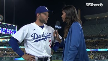 Dodgers Postgame interview Chris Taylor on win over Giants 5/3/22