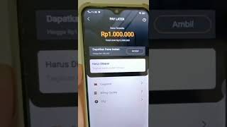 allo paylater limit langsung balik lagi jika tagihannya sudah dibayar #shorts