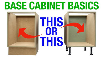 Base Cabinet Basics [*Ad] [video 547]