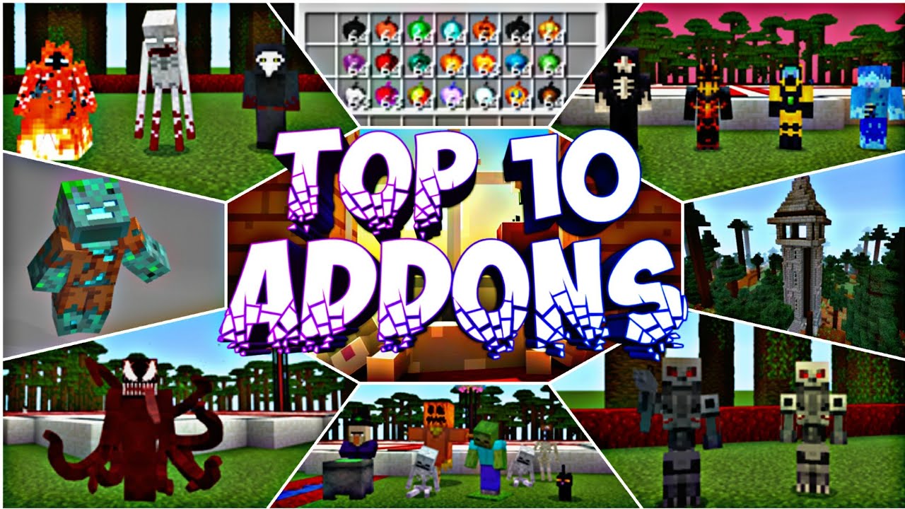 😱TOP 10 MEJORES MODS SURVIVAL PARA MINECRAFT PE 1.17😱 - YouTube