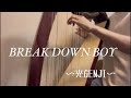 【光GENJI】の【BREAK DOWN BOY】をハープで弾いてみた