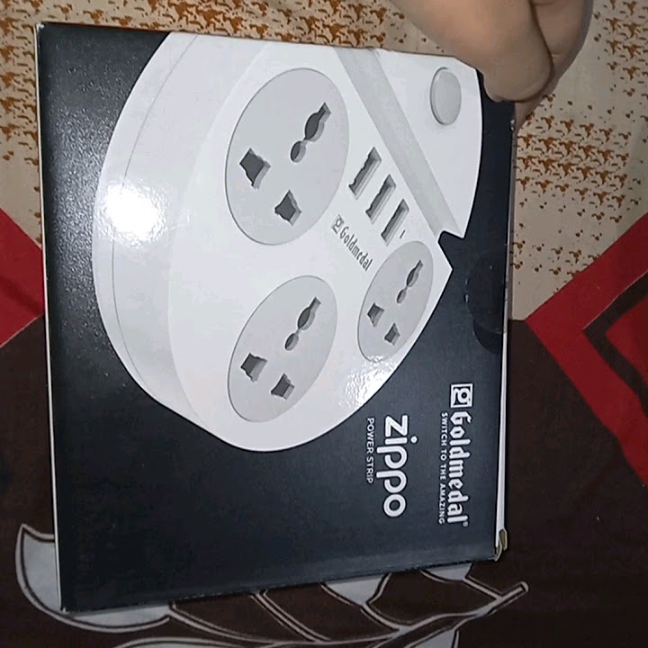 Glimps of Goldmedal Zippo Extension Box 3 USB 3 Universal Plug