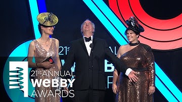 Nancy Lublin presents to the Internet Archive at the 21st Annual Webby Awards