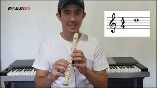 Aprenda Flauta Doce - As Notas Musicais Naturais na Flauta Doce | Aula 1