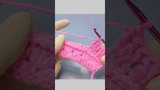 Simple Crochet Blanket Stitch #crochet #knitting #crochetstitch