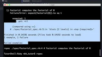 courses/fffb-learn-ruby-coding-programming-software-tutorial: Intro to RSpec and Test-Driven Development in Ruby (Tutorial)