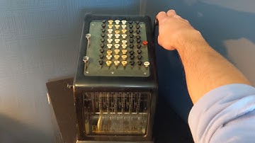 My antique Burroughs adding machine
