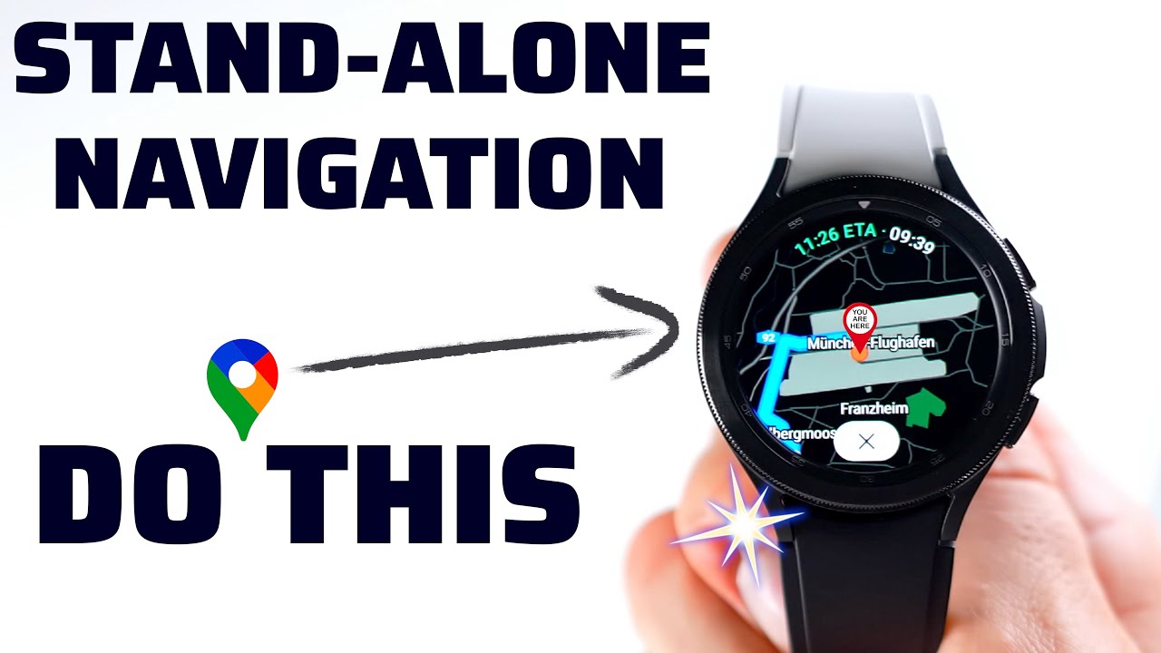 Navigation Pro Google Maps Samsung Watch