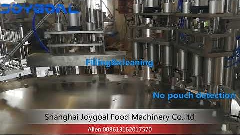 ZLD 6A Automatic spout pouch filling and capping machine for juice