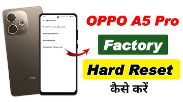 How to hard reset oppo a5 pro !! Oppo a5 pro ko reset kaise kare !! Oppo a5 pro reset kaise kare
