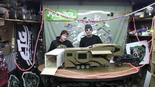 Crawler Teds Garage - Custom Winnebago , Fifth wheel trailer , landscape trailer