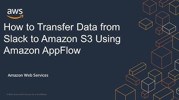 How to Transfer Data from Slack to Amazon S3 Using Amazon AppFlow