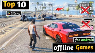 Top 10 best OFFLINE GAMES For Android | best offline Games 2025 for android