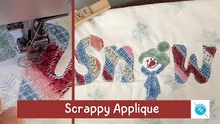 Scrappy Applique, Winter Decor