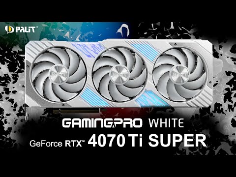 Limited Edition | Palit GeForce RTX 4070 Ti GamingPro White OC | NVIDIA GPU | White PC