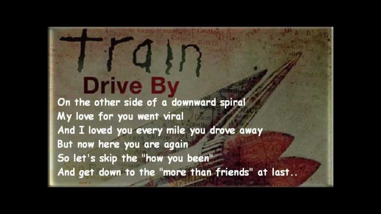 Train Drive By Lyrics HD YouTube