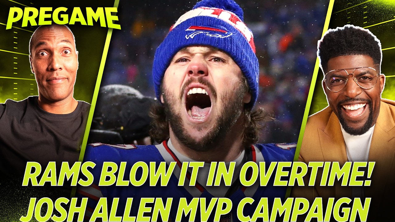 Acho & T.J. Housh React To Rams Loss To Bills, Josh Allen MVP? Eagles Downfall & MORE!
