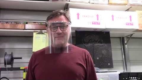 Explanation of 3D Printing DIY Face Shields - Elementary School Level
