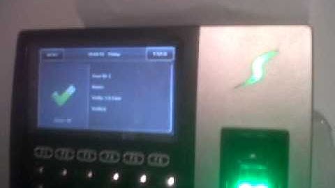 Iface Time Attendance And Access Control Device  www.smartsecurityuae.com