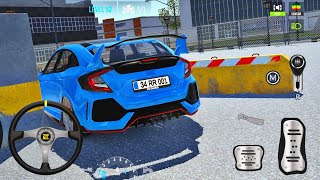 💥New City Parking School 2026🅿️- Honda Civic Driving and Parking - Andriod Car Game | Car Parking 3D screenshot 1