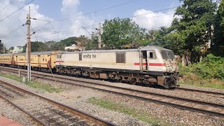 22159 Chennai Express // CST Mumbai (CSMT) To Chennai (MAS) With Lallaguda (LGD) HOG WAP-7 #30272