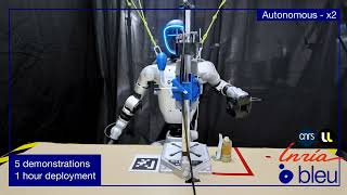 Bleu_0.1 - few shots imitation learning for humanoid robots