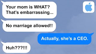 【Apple】Future MIL rejects my marriage proposal because she finds my mom's job embarrassing.