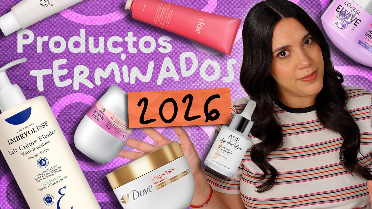 1° EDICIÓN de PRODUCTOS TERMINADOS del 2026! PS, sérums, cremas para el cuerpo, para el pelo y mas!
