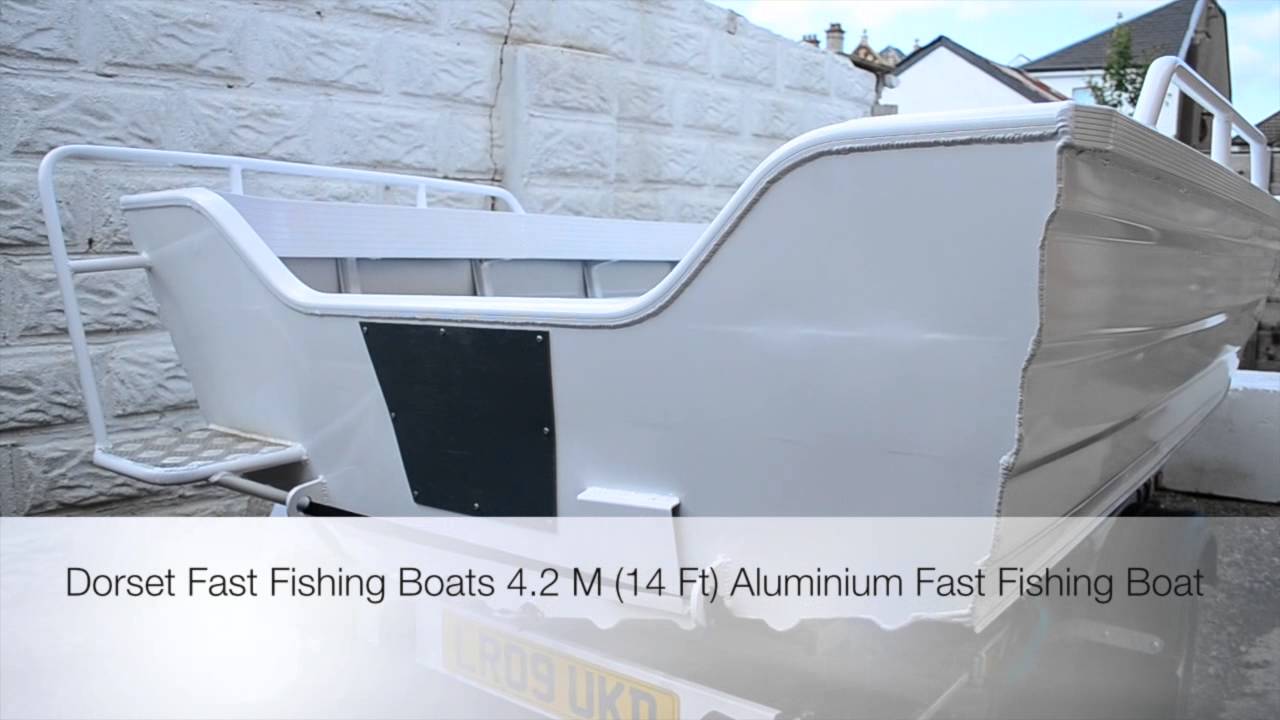 Dorset Fast Fishing Boats 4.2 M Aluminium Boat - YouTube