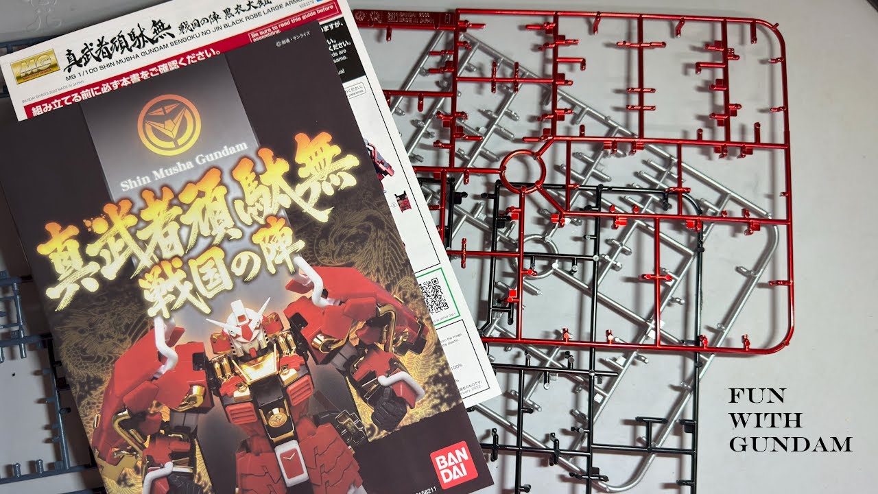 MG Shin Musha Black Robe Large Armor Unbox, Build & Review