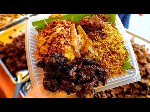 🤤 BEST Malaysia Street Food 🇲🇾 | Insane Night Market You Must Visit! (Pasar Malam Taman Dagang)