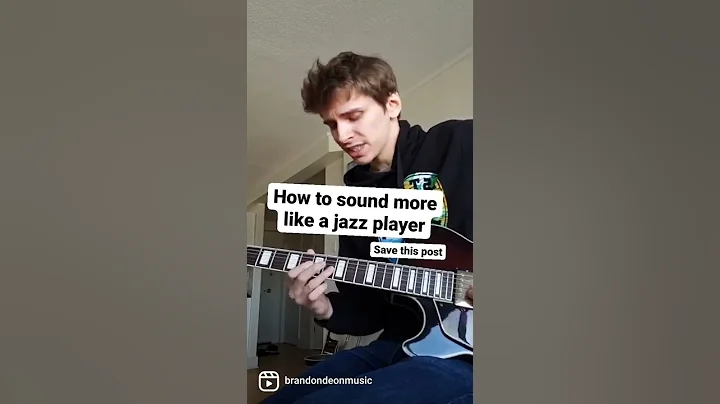 How to sound more like a Jazz player
