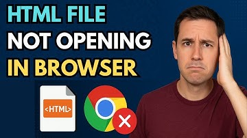 HTML File Not Opening in Browser? Easy Fix